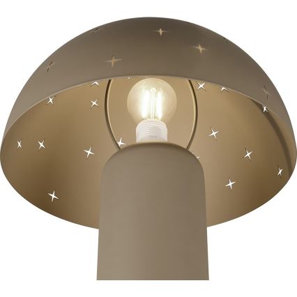 Reality - Stolní lampa SETA 1xE14/28W/230V taupe