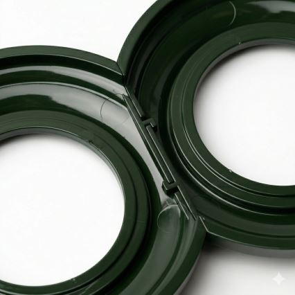 Reblig - Retro rámeček krajní zelená