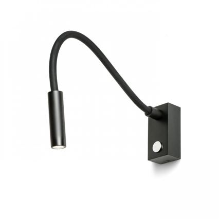 RED - Design Rendl - R10541 - LED Flexibilní lampička AIM LED/3W/230V černá