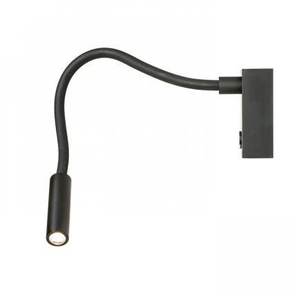 RED - Design Rendl - R10541 - LED Flexibilní lampička AIM LED/3W/230V černá