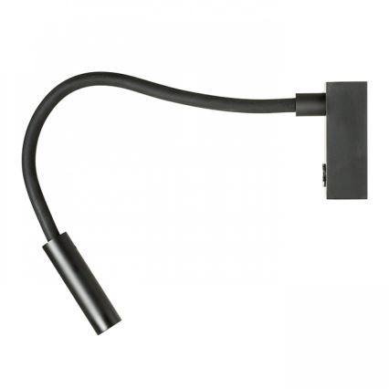 RED - Design Rendl - R10541 - LED Flexibilní lampička AIM LED/3W/230V černá