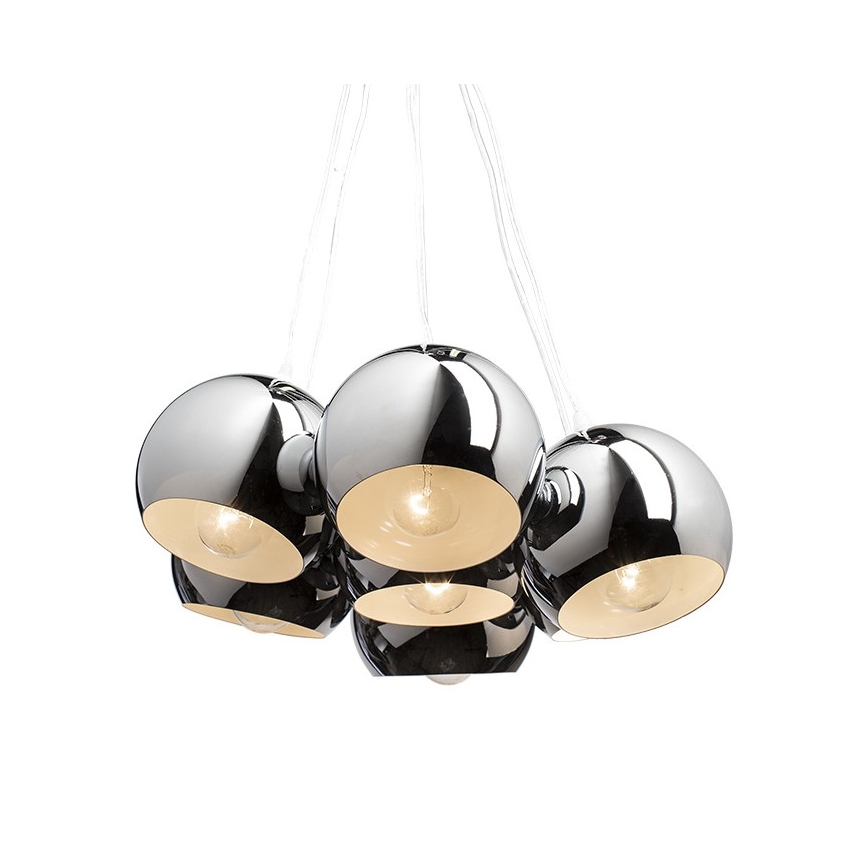 RED - Design Rendl - R11761 - Lustr na lanku ASTROMET 7xE27/42W/230V