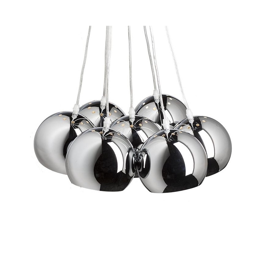 RED - Design Rendl - R11761 - Lustr na lanku ASTROMET 7xE27/42W/230V