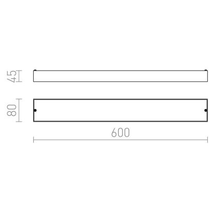 RED - Design Rendl - R11993 - LED Koupelnové nástěnné svítidlo MARINA LED/9W/230V IP44