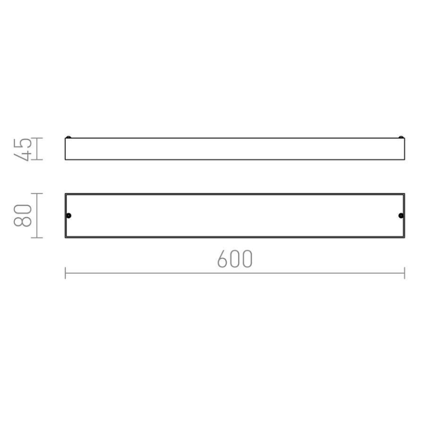 RED - Design Rendl - R11993 - LED Koupelnové nástěnné svítidlo MARINA LED/9W/230V IP44