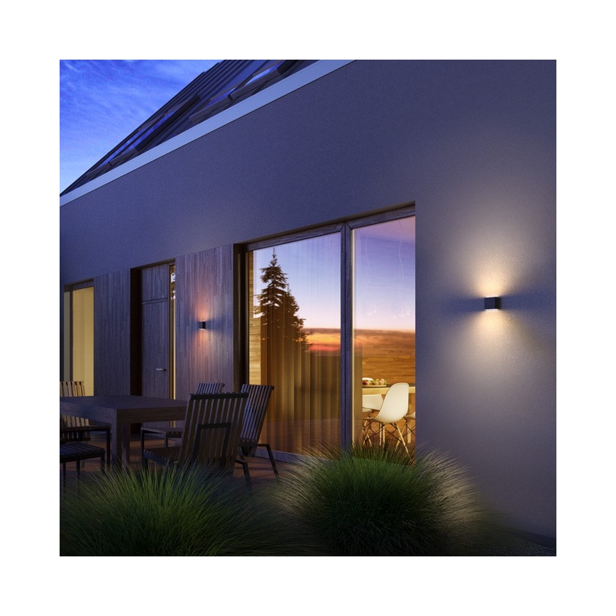 RED - Design Rendl - R12012 - LED Venkovní nástěnné svítidlo CHOIX 2xLED/3W/230V IP54