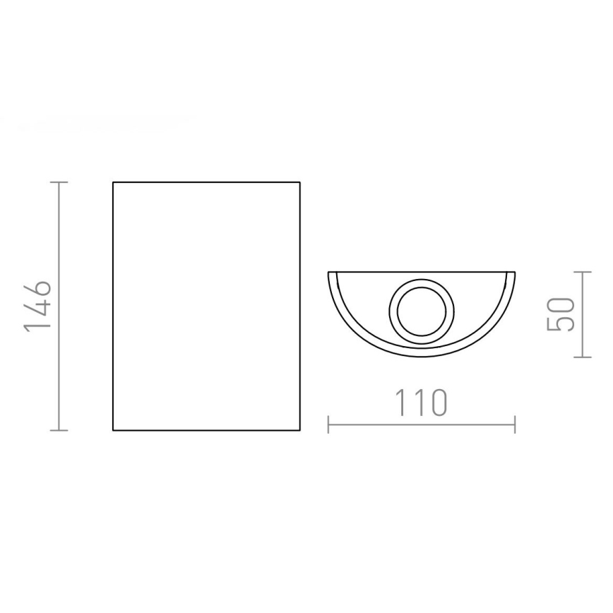 RED - Design Rendl - R12592 - LED Nástěnné svítidlo DAFFY LED/6W/230V bílá
