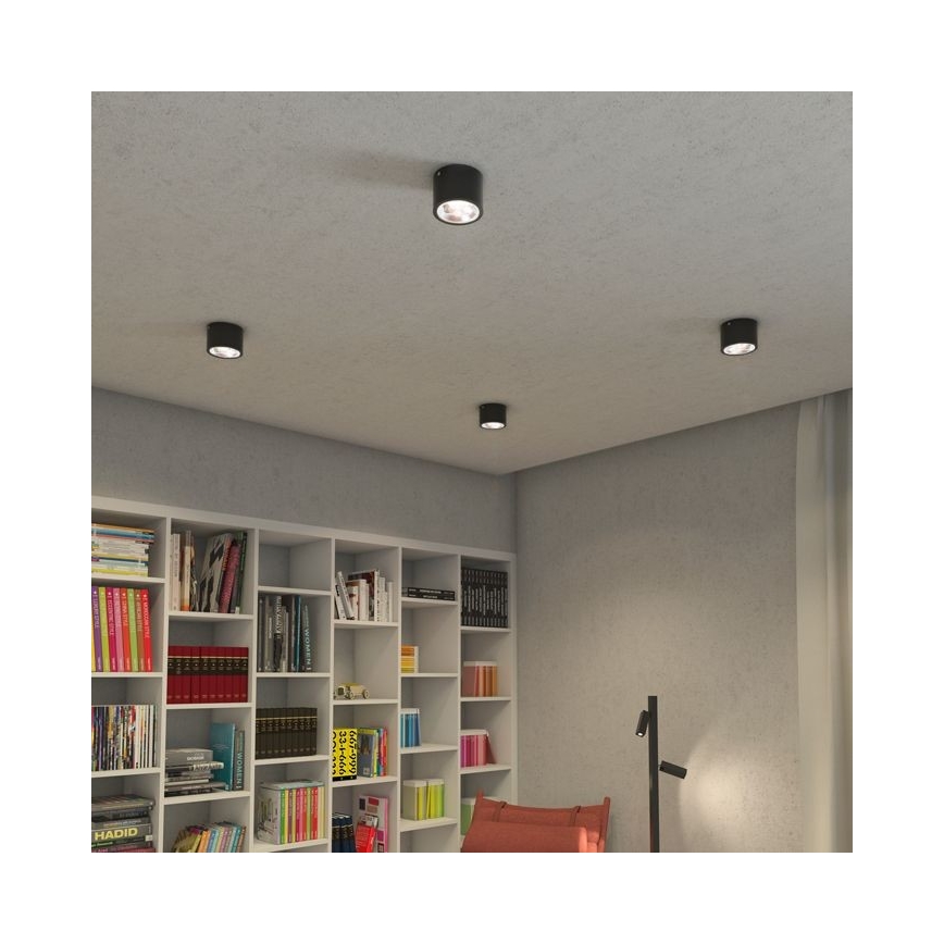 RED - Design Rendl - R12634 - LED Stmívatelné bodové svítidlo KELLY 15W/230V černá