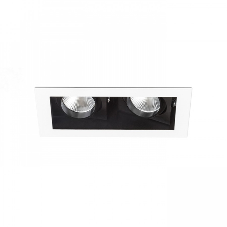 RED - Design Rendl - R12857 - LED Podhledové svítidlo BONDY 2xLED/7W/230V