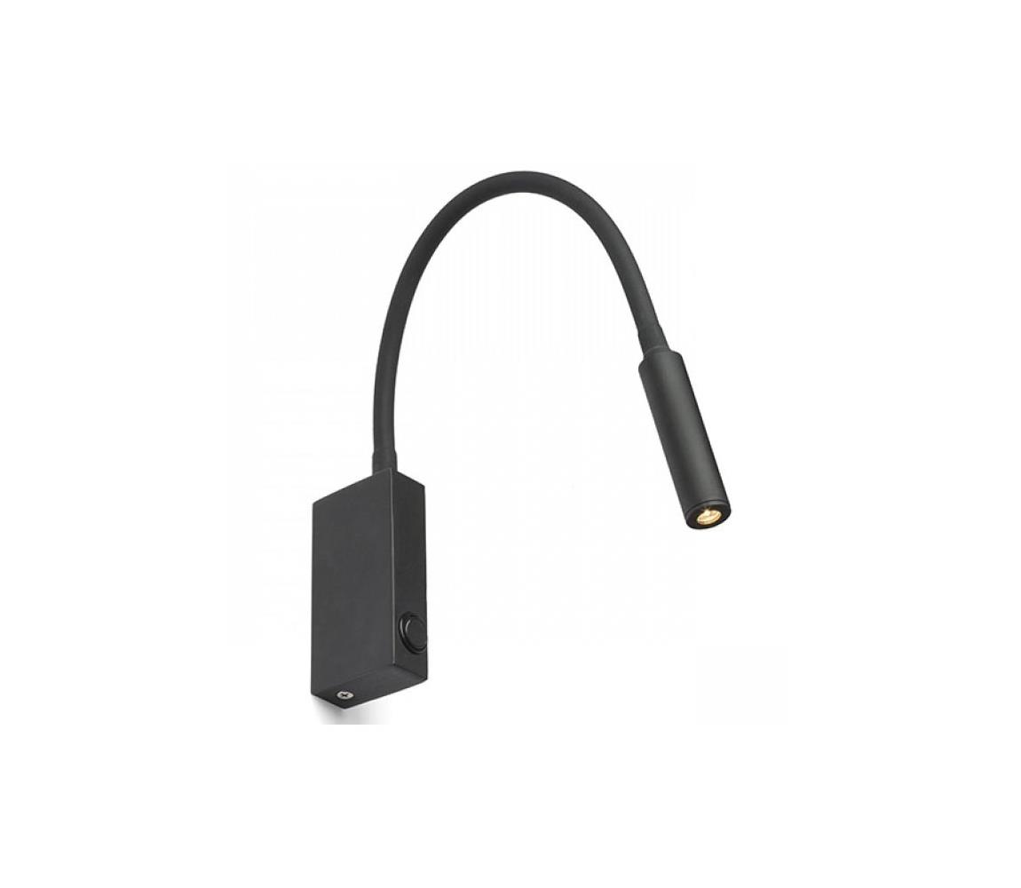 RED RED - Design Rendl - R12945 - LED Nástěnná lampa EKE LED/3W/230V černá W2531