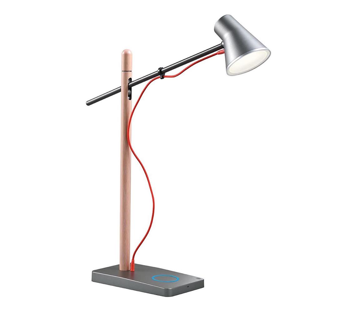 Redo Redo 01-1119 - LED Stmívatelná stolní lampa s bezdrátovým nabíjením LED/5W/230V UN0649
