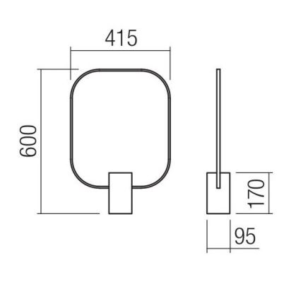 Redo 01-1226 - LED Stmívatelná stolní lampa DOM LED/21W/230V bílá