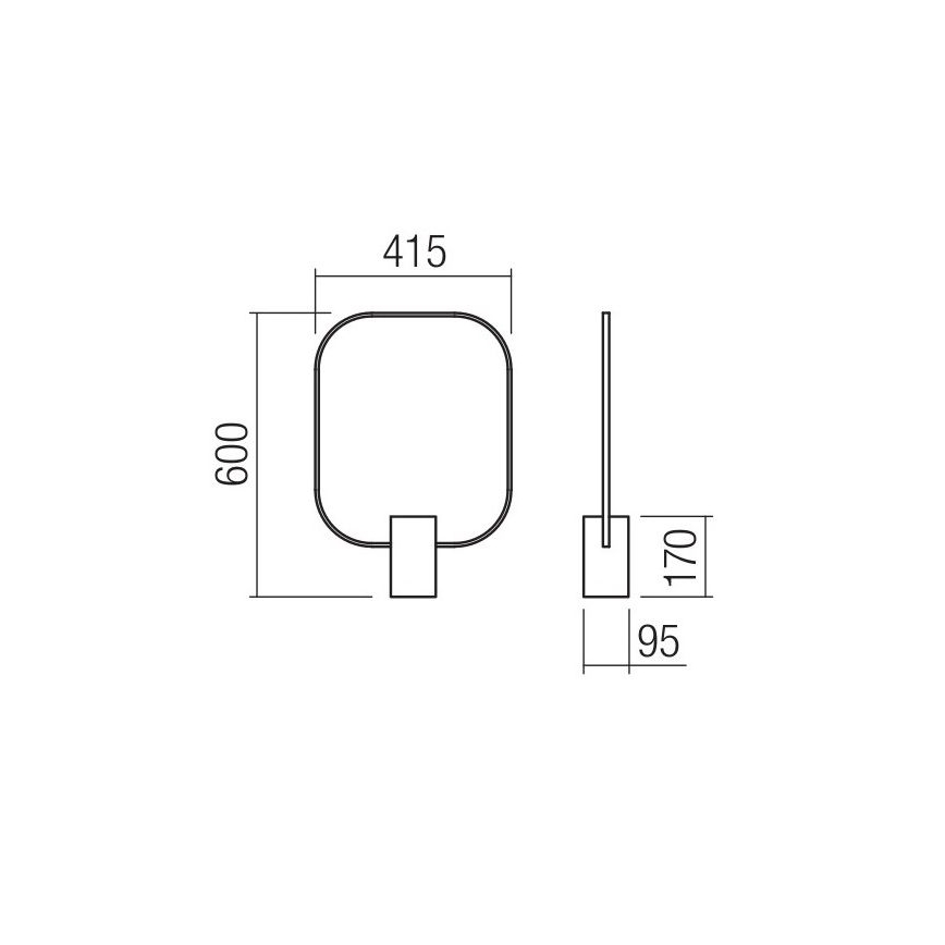 Redo 01-1226 - LED Stmívatelná stolní lampa DOM LED/21W/230V bílá