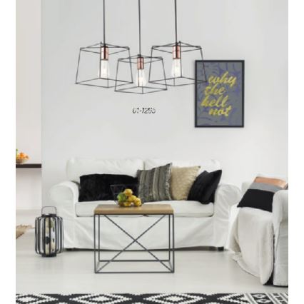 Redo 01-1265 - Lustr na lanku SKETCH 3xE27/42W/230V pavouk
