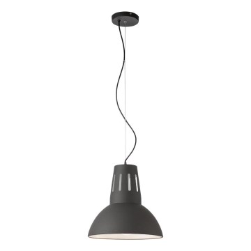 Redo 01-1281 - Lustr na lanku PEEP 1xE27/42W/230V pr. 34,5 cm černá