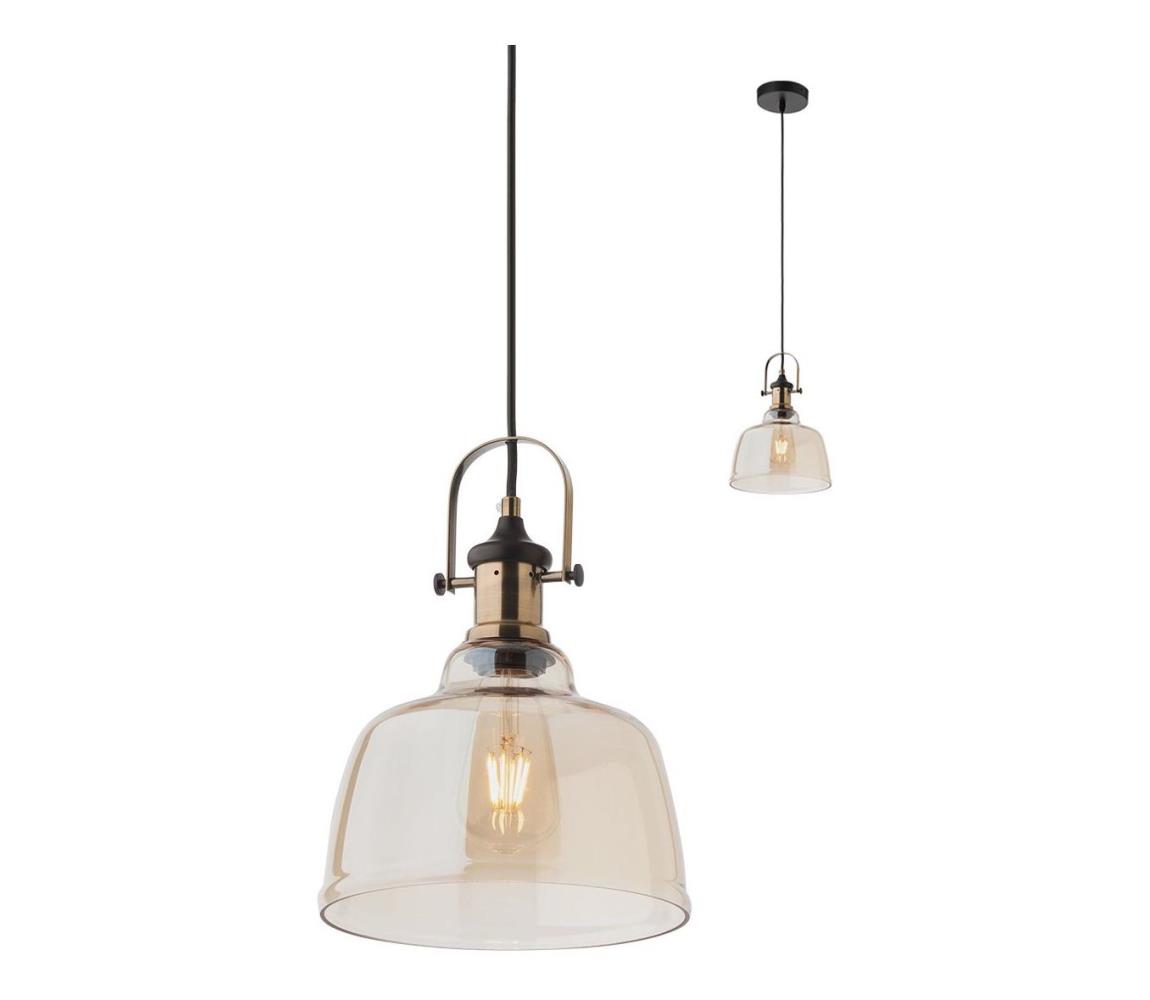 Redo Redo 01-1383 - Lustr na lanku LARRY 1xE27/42W/230V UN0032