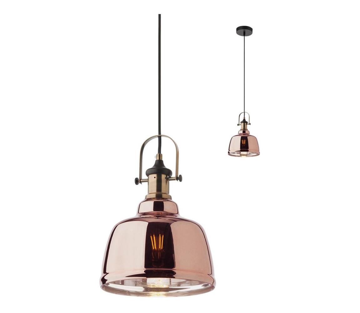Redo Redo 01-1384 - Lustr na lanku LARRY 1xE27/42W/230V UN0033
