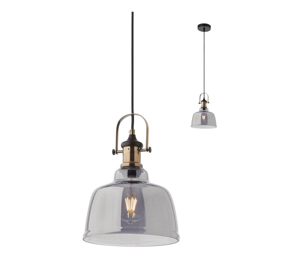 Redo Redo 01-1385 - Lustr na lanku LARRY 1xE27/42W/230V UN0034