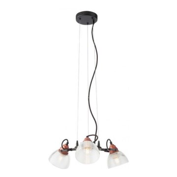 Redo 01-1450 - Lustr na lanku RIDGE 3xE27/42W/230V