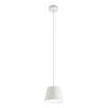 Redo 01-1495 - LED Lustr na lanku LOLLI LED/6W/230V pr. 14 cm bílá