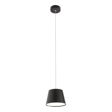 Redo 01-1496 - LED Lustr na lanku LOLLI LED/6W/230V pr. 14 cm černá