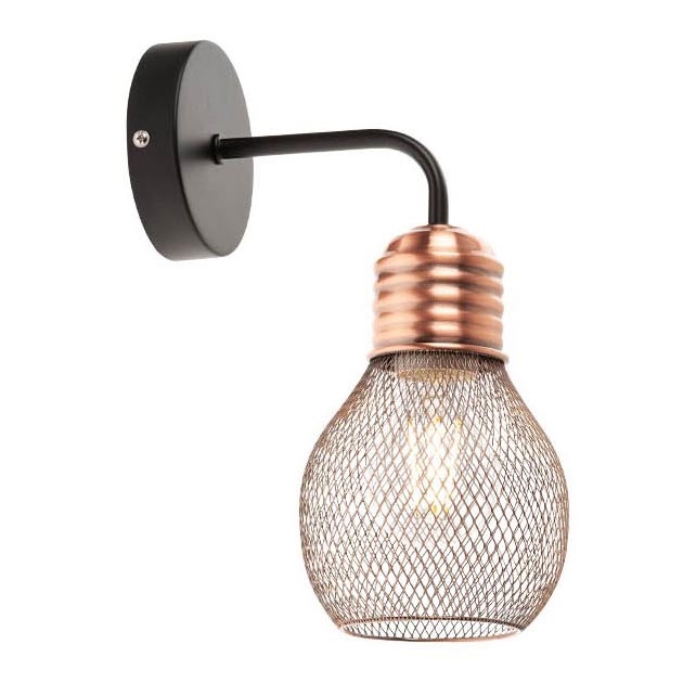 Redo 01-1575 - Nástěnné svítidlo EDISON 1xE27/42W/230V