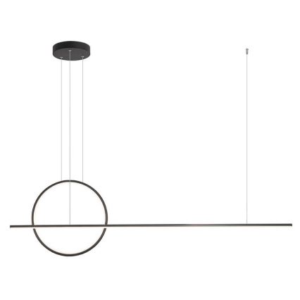 Redo 01-1735 - LED Stmívatelný lustr na lanku GIOTTO LED/46W/230V černá