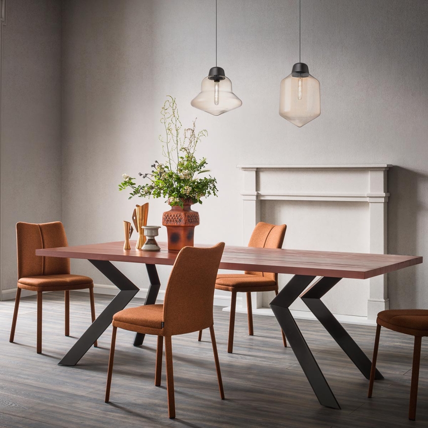 Redo 01-1772 - Lustr na lanku AMNO 1xE27/42W/230V pr. 26 cm béžová