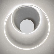 Redo 01-1789 - LED Stmívatelné nástěnné svítidlo TORSION LED/27W/230V bílá