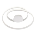 Redo 01-1791 - LED Stmívatelné stropní svítidlo TORSION LED/30W/230V pr. 55 cm bílá