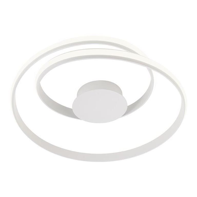 Redo 01-1791 - LED Stmívatelné stropní svítidlo TORSION LED/30W/230V pr. 55 cm bílá