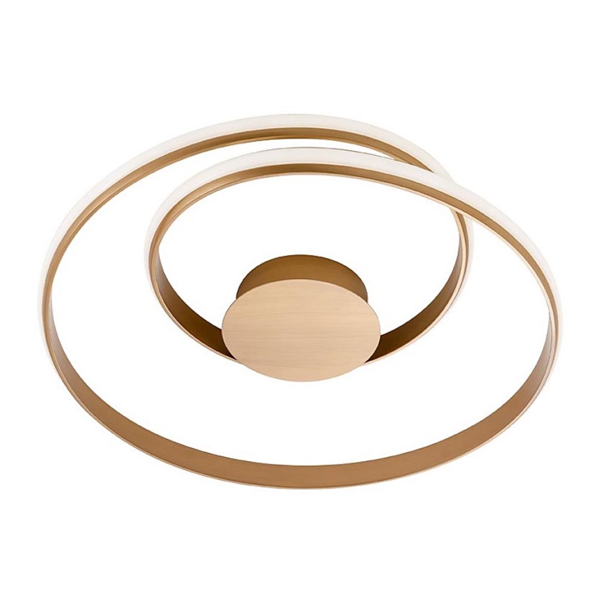 Redo 01-1792 - LED Stmívatelné stropní svítidlo TORSION LED/30W/230V pr. 55 cm bronzová