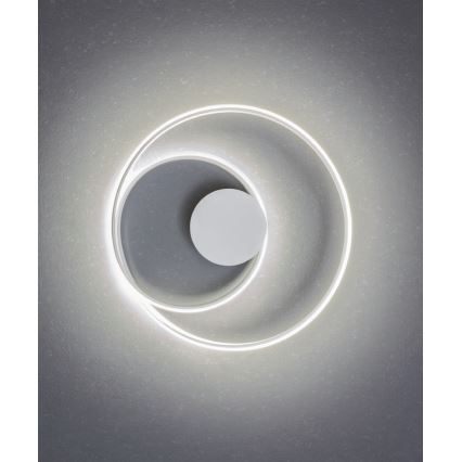 Redo 01-1886 - LED Stmívatelné stropní svítidlo TORSION LED/29W/230V pr. 55 cm bílá