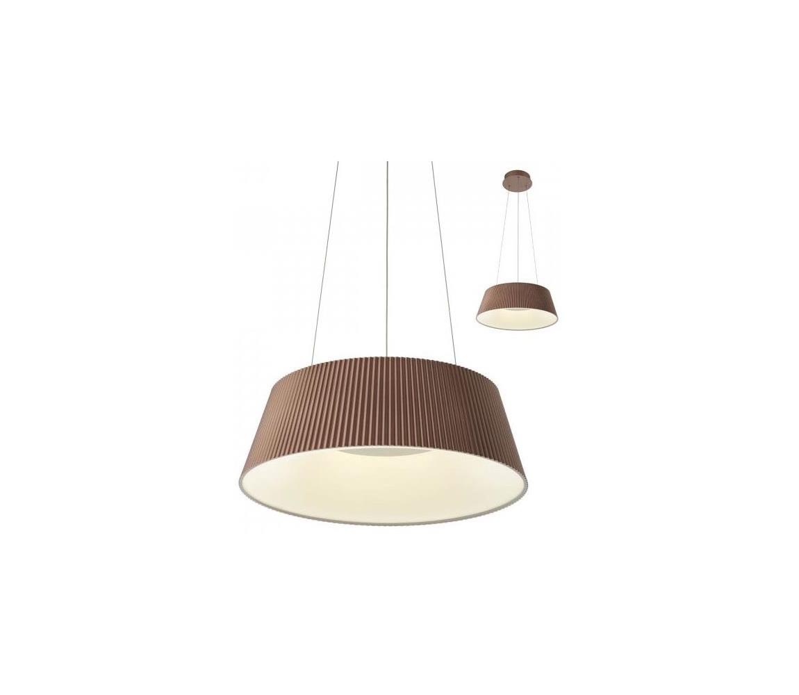 Redo Redo 01-1937 - LED Lustr na lanku SARIS LED/36W/230V hnědá UN0661