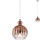 Redo 01-2064 - Lustr na lanku PLUMEN 1xE14/40W/230V pr. 15 cm měď