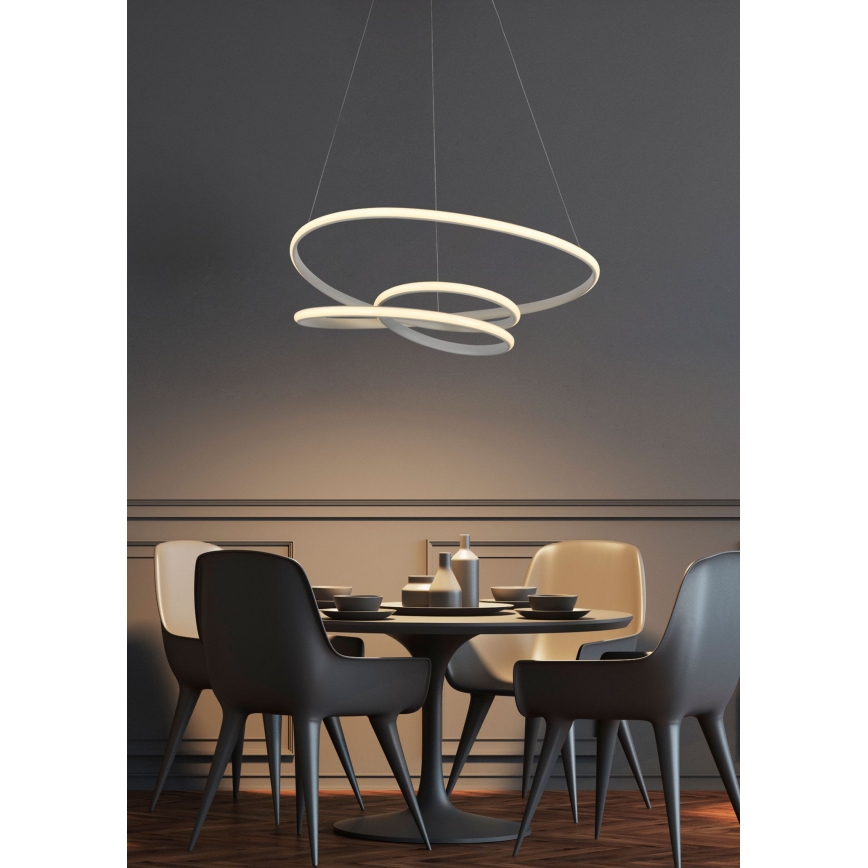Redo 01-2191 - LED Stmívatelný lustr na lanku SINTRA LED/57W/230V