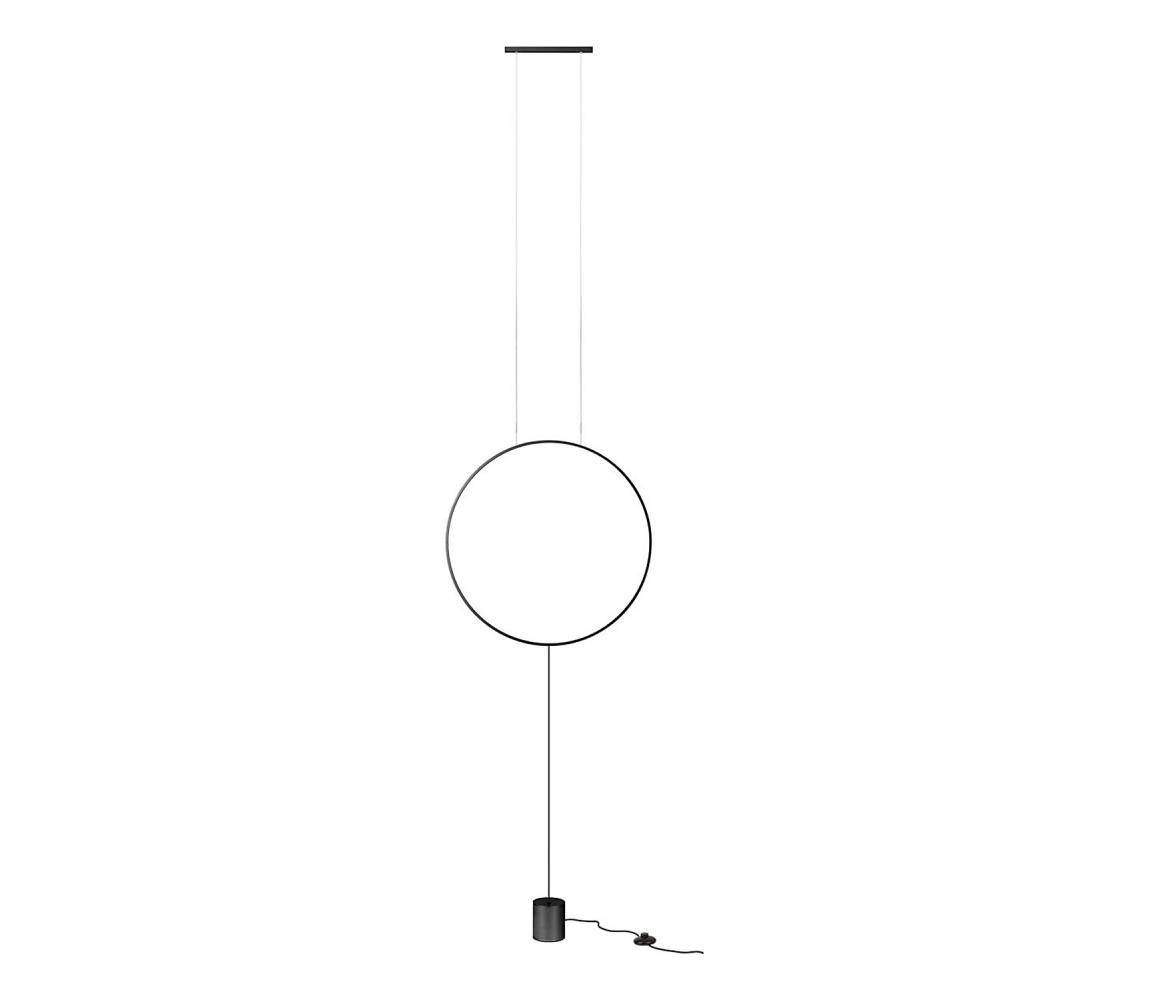 Redo Redo 01-2197 - LED Stojací lampa SLICK LED/19W/230V černá UN1381