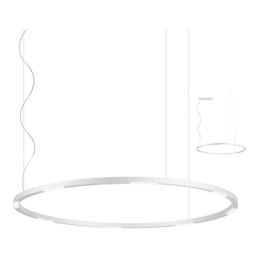 Redo 01-2208 - LED Lustr na lanku UNION LED/68W/230V CRI 90 3000K pr. 120 cm bílá