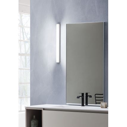 Redo 01-2331 - LED Koupelnové osvětlená zrcadla TASK LED/24W/230V 120 cm CRI 90 IP44 lesklý chrom