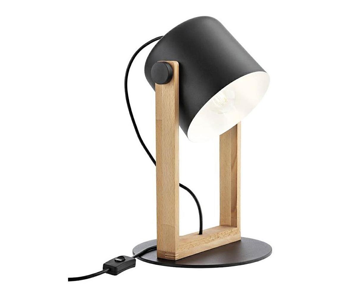 Redo Redo 01-2404 - Stolní lampa POOH 1xE27/42W/230V buk UN0562