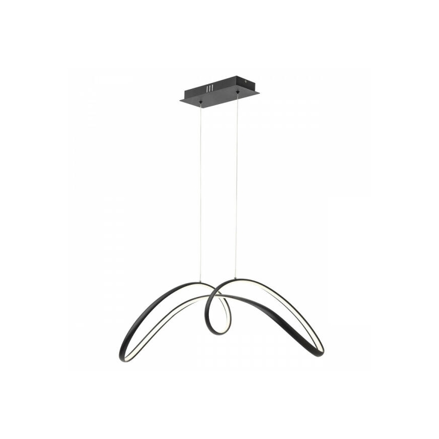 Redo 01-2455 - LED Lustr na lanku LAMON LED/57W/230V černá