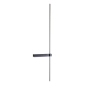 Redo 01-2480 - LED Nástěnné svítidlo TANGENT LED/14W/230V černá