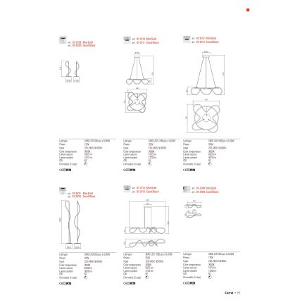 Redo 01-2530 - LED Stmívatelná stolní lampa CORRAL LED/12W/230V černá