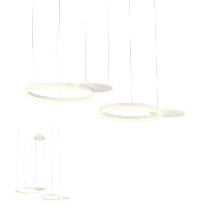 Redo 01-2605 - LED Stmívatelný lustr na lanku SIGUA LED/99W/230V CRI 90 bílá