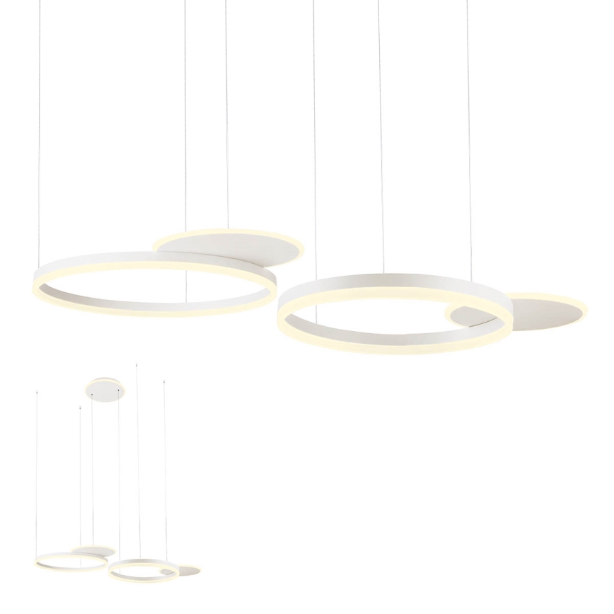 Redo 01-2608 - LED Stmívatelný lustr na lanku SIGUA LED/114W/230V CRI 90 bílá