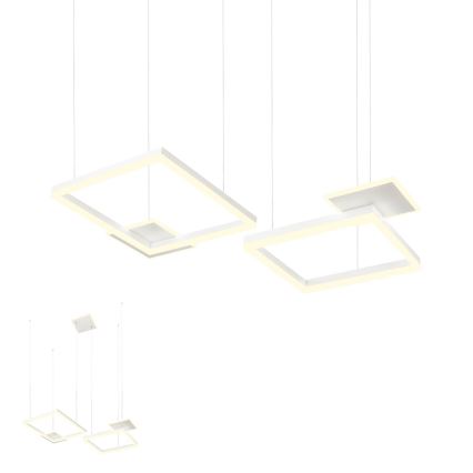 Redo 01-2611 - LED Stmívatelný lustr na lanku SIGUA LED/110W/230V CRI 90 bílá