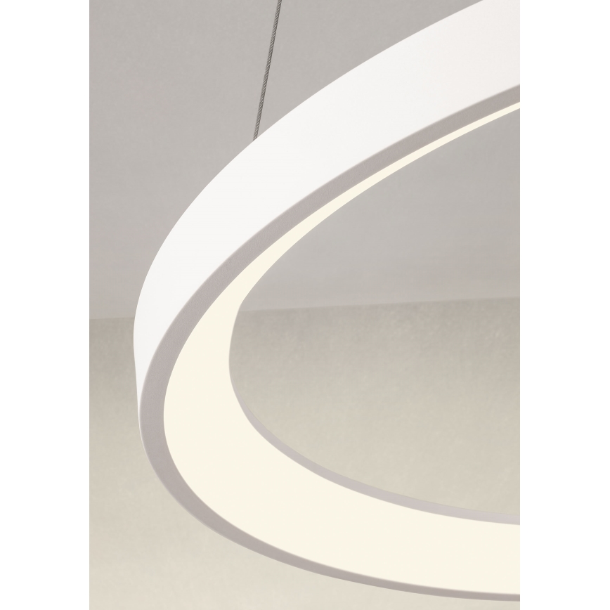 Redo 01-2672 - LED Stmívatelný lustr na lanku ICONIC LED/50W/230V pr. 58 cm bílá