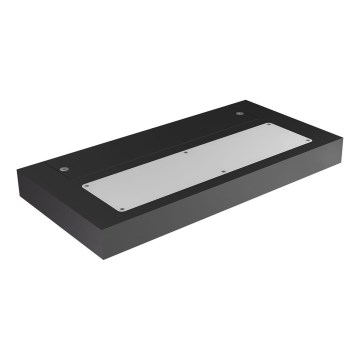 Redo 01-3016 - LED Nástěnné svítidlo LAMINA 2xLED/15W/230V CRI 90 černá