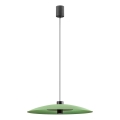 Redo 01-3019 - LED Lustr na lanku LARS LED/14W/230V + LED/10W pr. 60 cm CRI 90 zelená