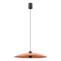 Redo 01-3020 - LED Lustr na lanku LARS LED/14W/230V + LED/10W pr. 60 cm CRI 90 oranžová